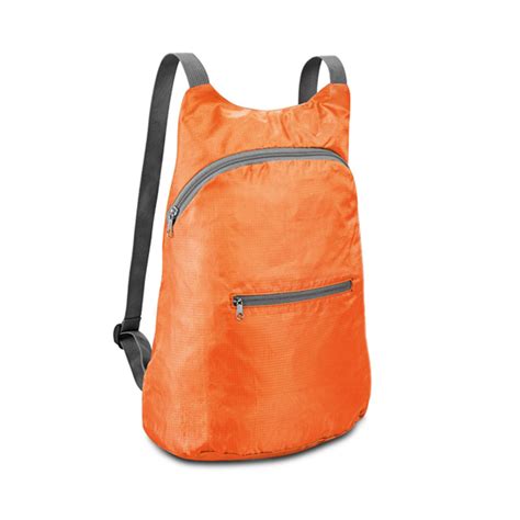 Bolsas e Mochilas na cor laranja .